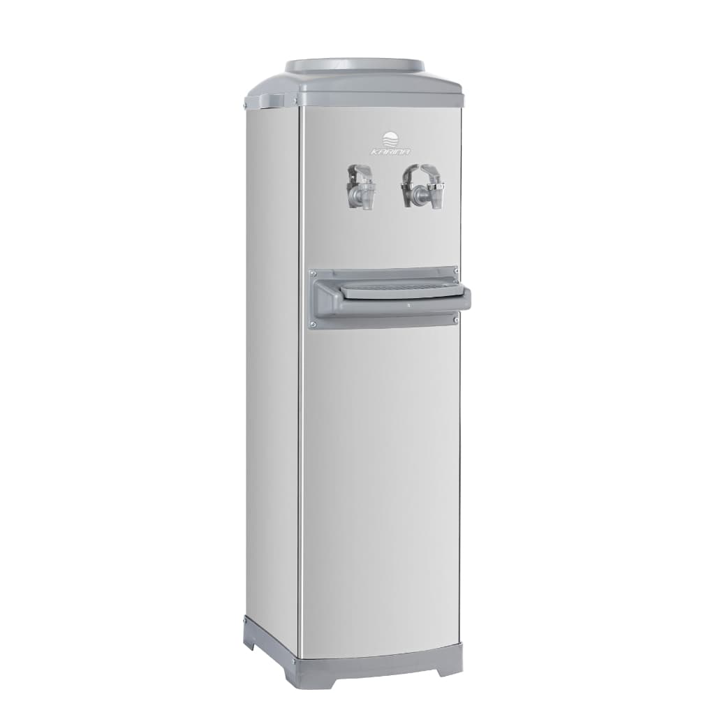 Bebedouro coluna refrigerado por compressor aço inox  K10 Karina