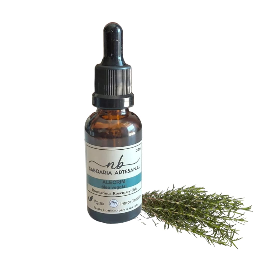 Óleo Vegetal Alecrim 100% Puro Artesanal Crescimento Capilar