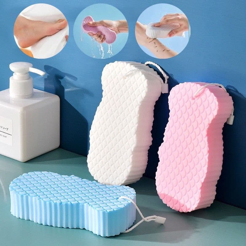 Esponja Esfoliante Suave Bucha De Banho Para Bebê Adultos De Banho Removedor De Pele Morta Ferramenta