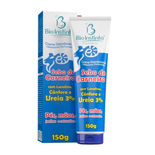 Creme Desodorante Hidratante Sebo de Carneiro 150g