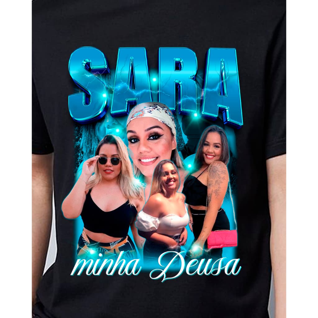 Camiseta Casa com Foto Namorado Namorada Personalizada com suas frente ENVIE AS FOTOS E A COR DA ESTAMPA NO CHAT P AO G3