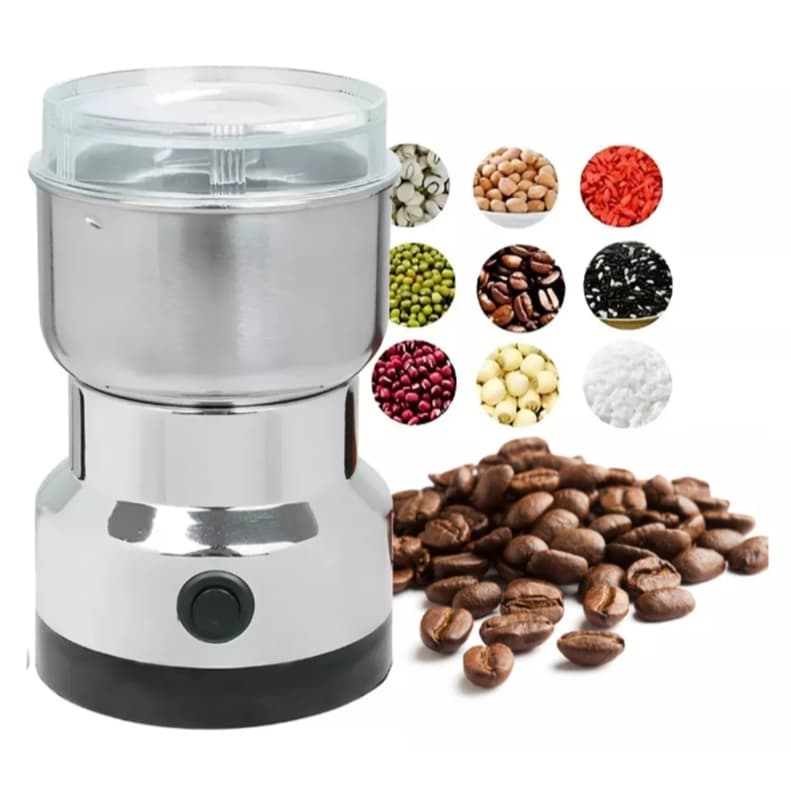 Moedor De Café Elétrico Grãos Triturador Temperos Prático 110V