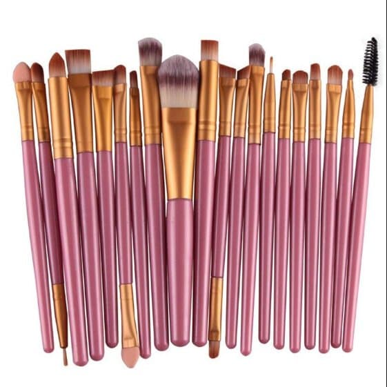 KIT 20 Pcs Pincéis De Maquiagem( maquiagem--031)