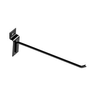 Gancho Painel Canaletado 20cm Com 20 Unidades Preto