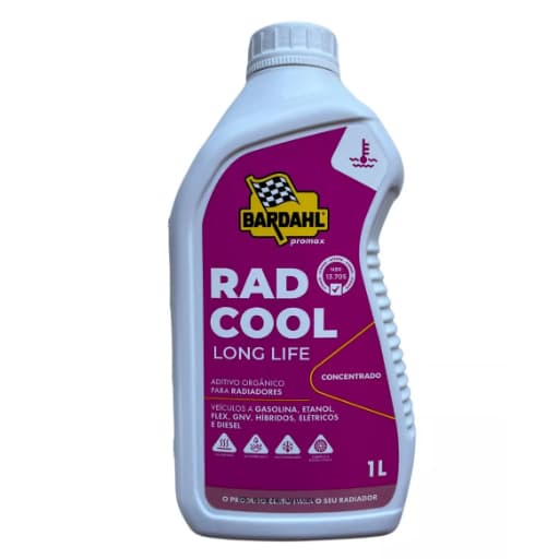 Aditivo p/ Radiador Bardahl Rad Cool Long Life Concentrado 1L