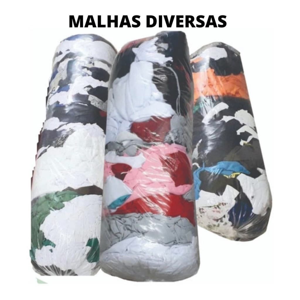 10kg Retalhos De Tecidos Para Enchimento Saco De Pancada