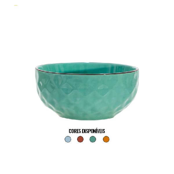 Tigela Cerâmica 450 ML - Diversas cores