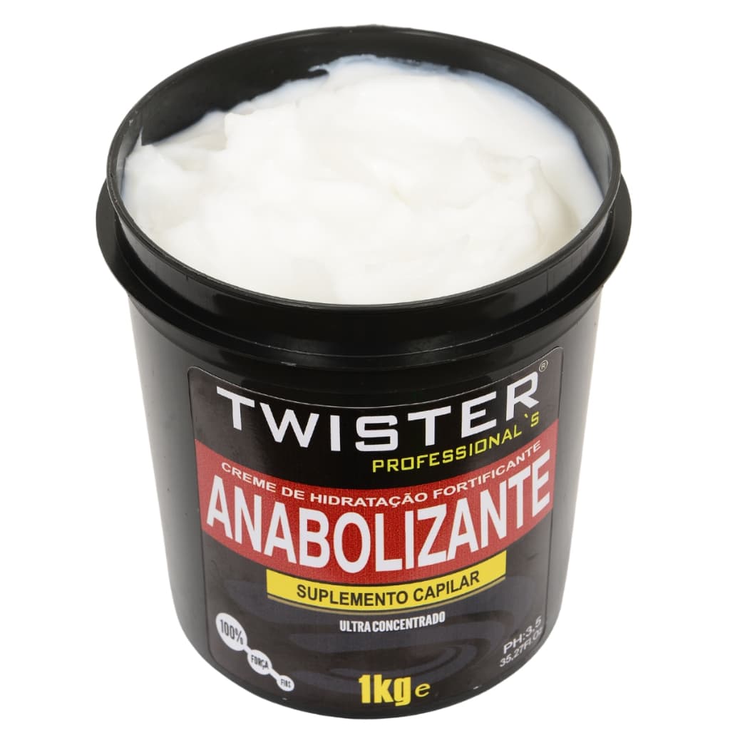 Revolucione Seus Cabelos com o Anabolizante Capilar TWISTER Super Concentrado 1K!