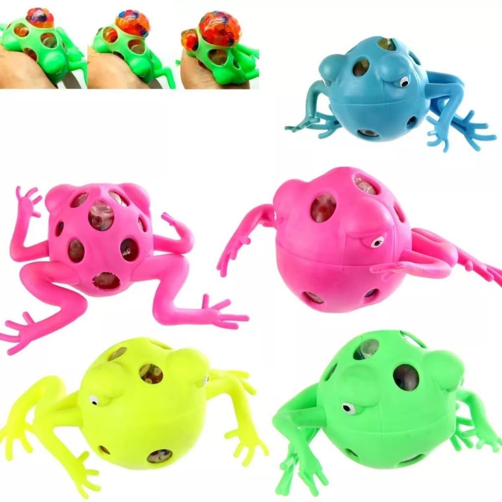 Sapinho Bichinho De Apertar Squishy Anti Stress Macio Fidget Toys