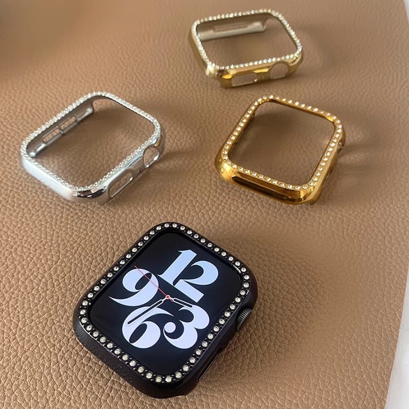 Capa Brilhante Premium Proteção Contra Impacto Apple Watch S11 49mm 46mm 38mm 40mm 42mm 44mm 41mm 45mm Smartwatch Case