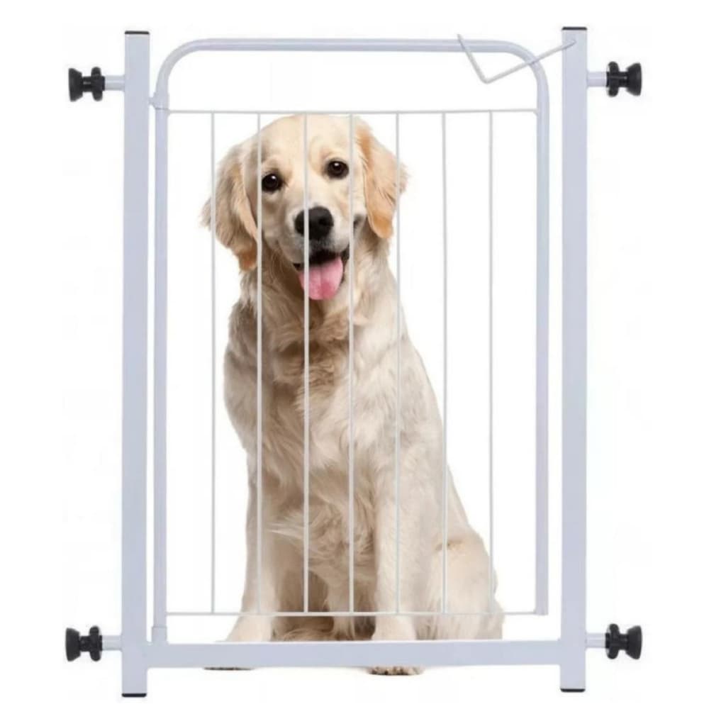 Portão Grade para Cachorro e Bebê Porta com Altura de 89 cm e com Extensor - Comprimento 10 cm a 50 cm