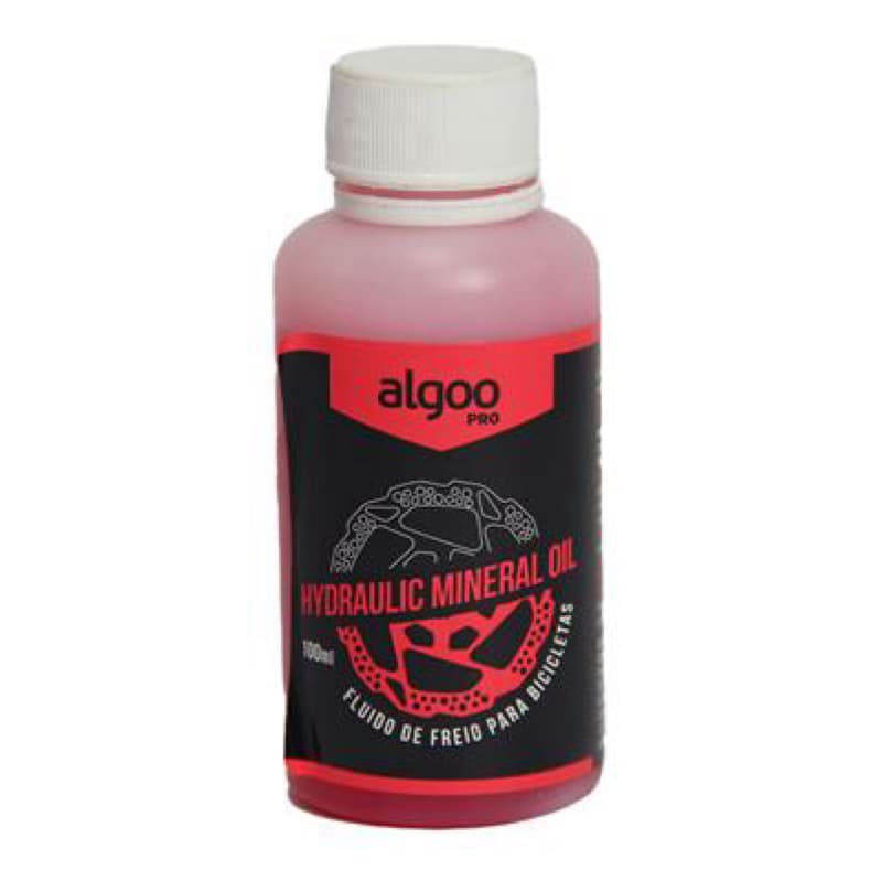 Fluido de Freio Algoo Mineral para bicicleta compatível com Shimano hidráulico