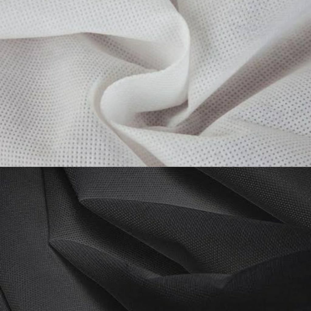 TNT Tecido Nao Tecido gramaturas 40 60 80 cores preto branco 100% polipropileno 10 Metros