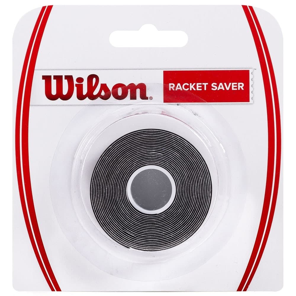 Fita Protetora Cabeça De Raquete De Tênis e Beach Tennis Wilson Racket Saver - Preto