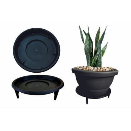 Pratos Redondo Para Vaso De Plantas Diversos Tamanhos Potes Plantas Flores Jardim