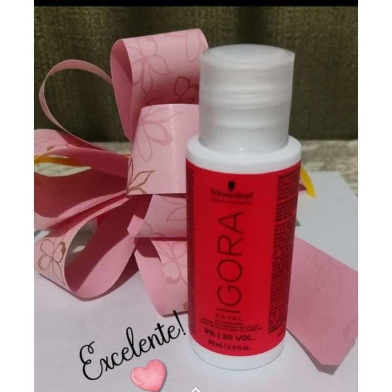Água Oxigenada Igora Royal 30 volumes 60ml