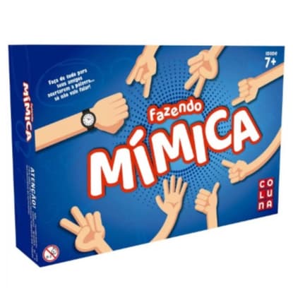 Jogo Fazendo Mímica Coluna – Brinquedo Divertido Infantil - Coluna