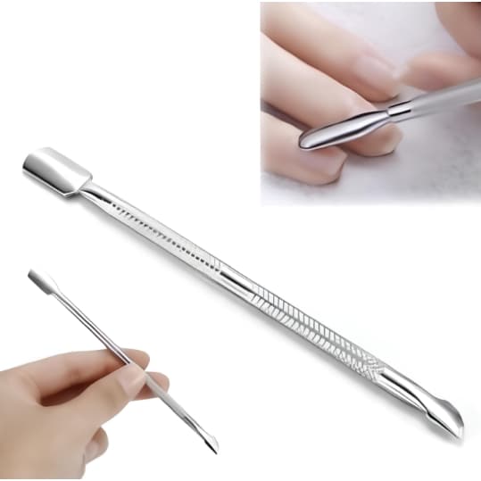 Espátula De Unhas Aço Manicure Pedicure Empurrador-afastador