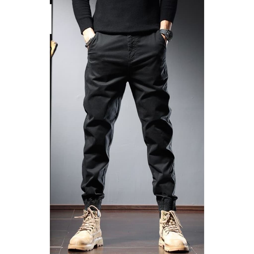 Calças Jogger Masculina com punho Premium qualidade moda homem Estiloso