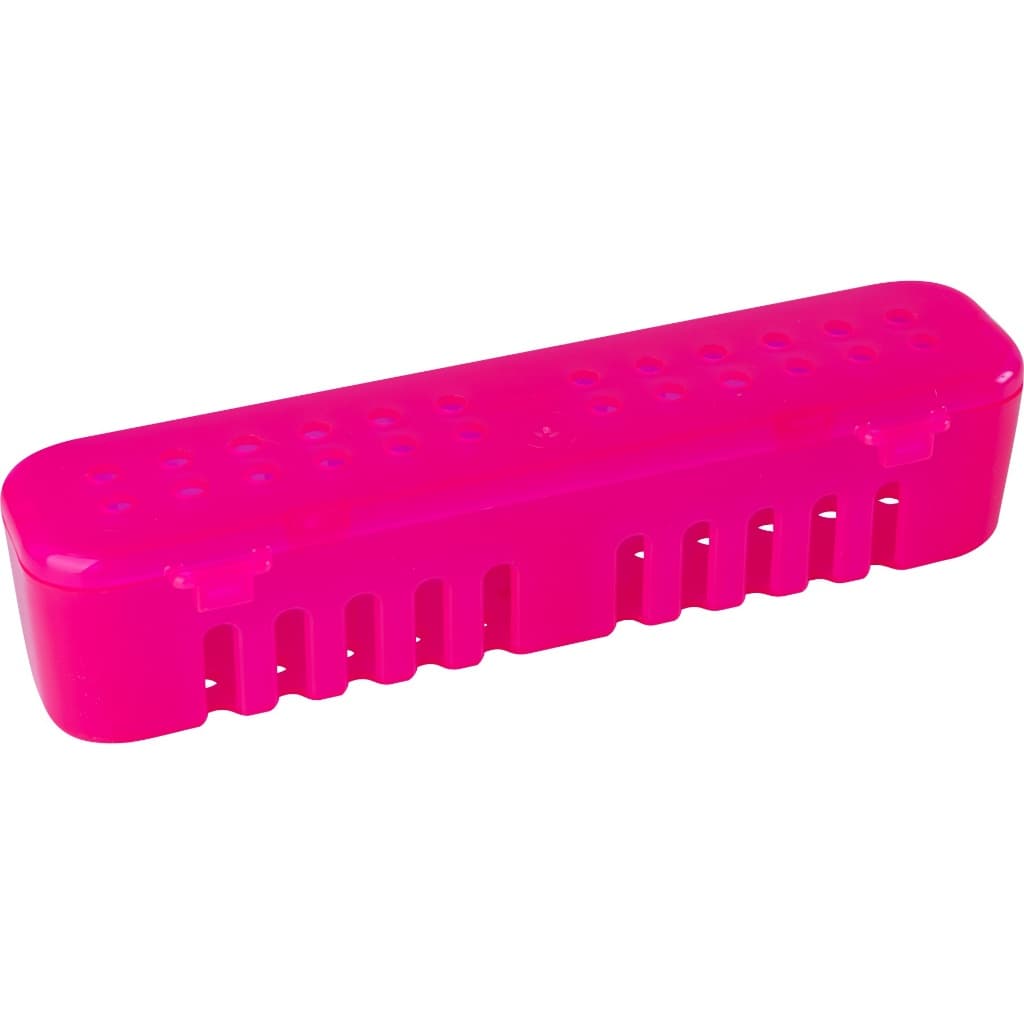 ESTOJO PLÁSTICO PARA ESTERILIZAÇÃO PEQUENO (COLORIDO) -  20,8 x 5,1 x 4,7 cm - OGP