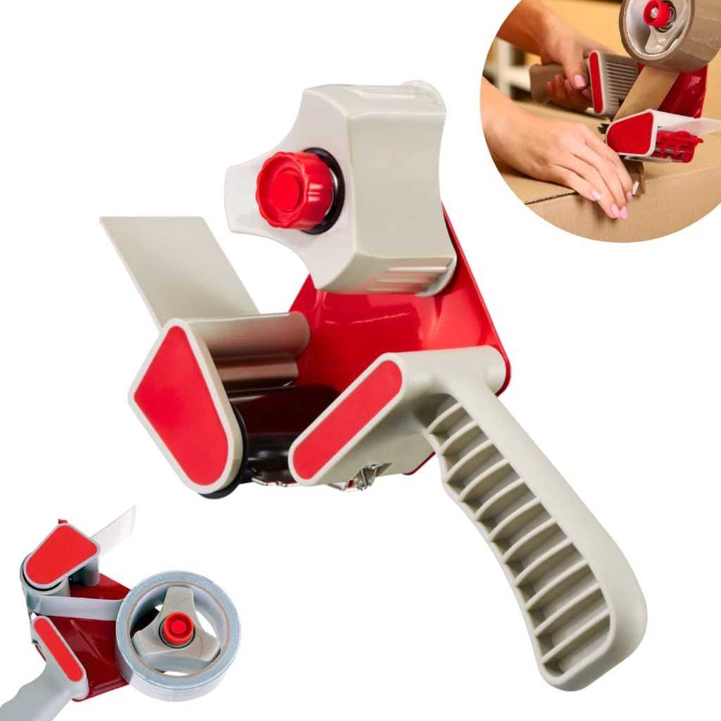 Aplicador Suporte De Fita Adesiva Larga 75mm Empacotamento