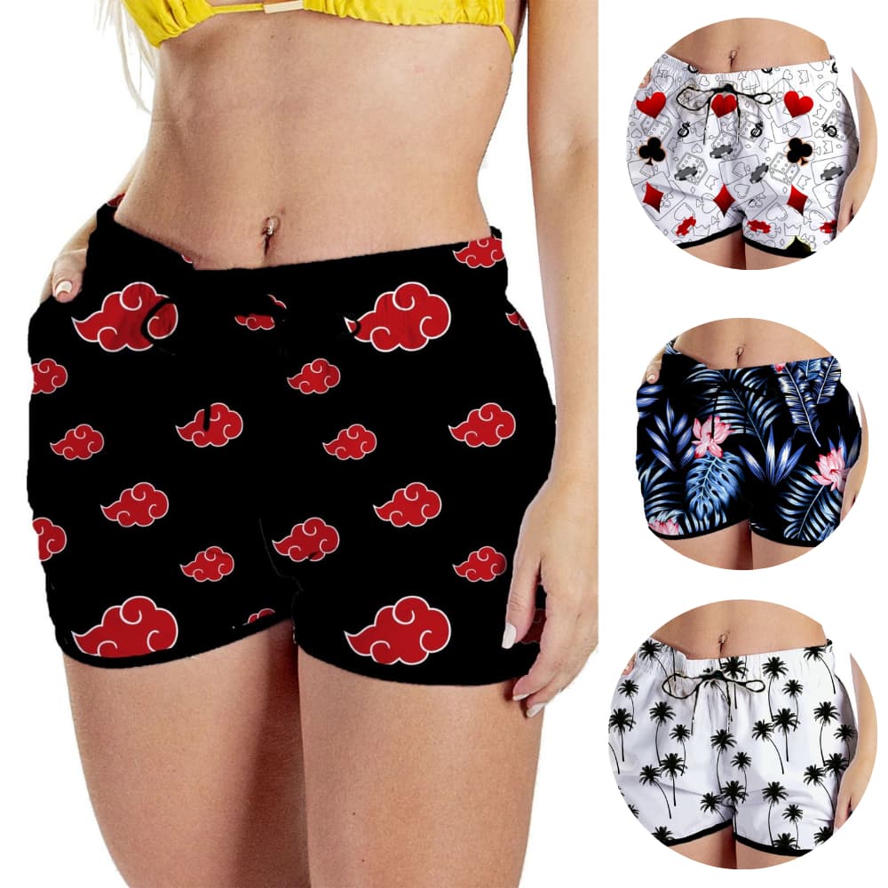 Short feminino naruto akatsuki e personagens.