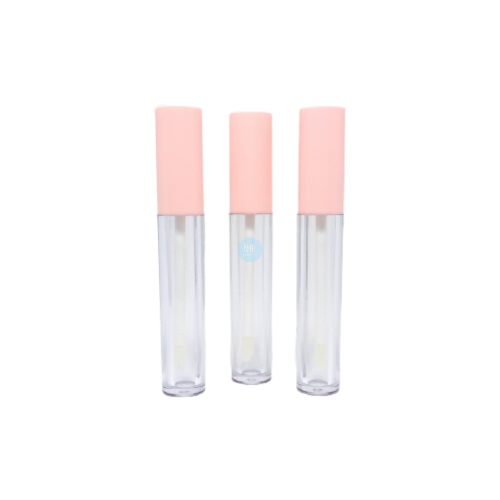 Gloss Labial Embalagem Vazia Frasco Redondo 4,5ml Uso Profissional Salão de Beleza - 25 Und