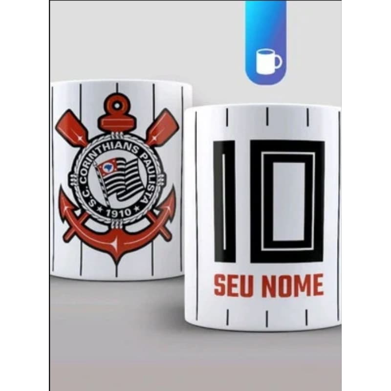 Caneca Personalizada do Corinthians