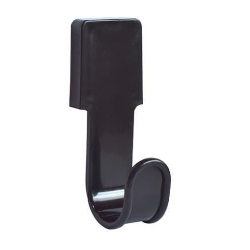 Gancho Multiuso Autoadesivo Preto Arqplast