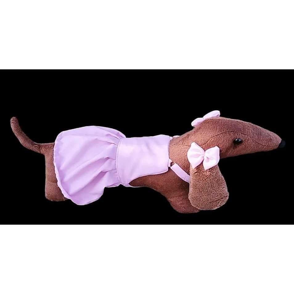 Cachorro salsicha de pelúcia 45 centímetros