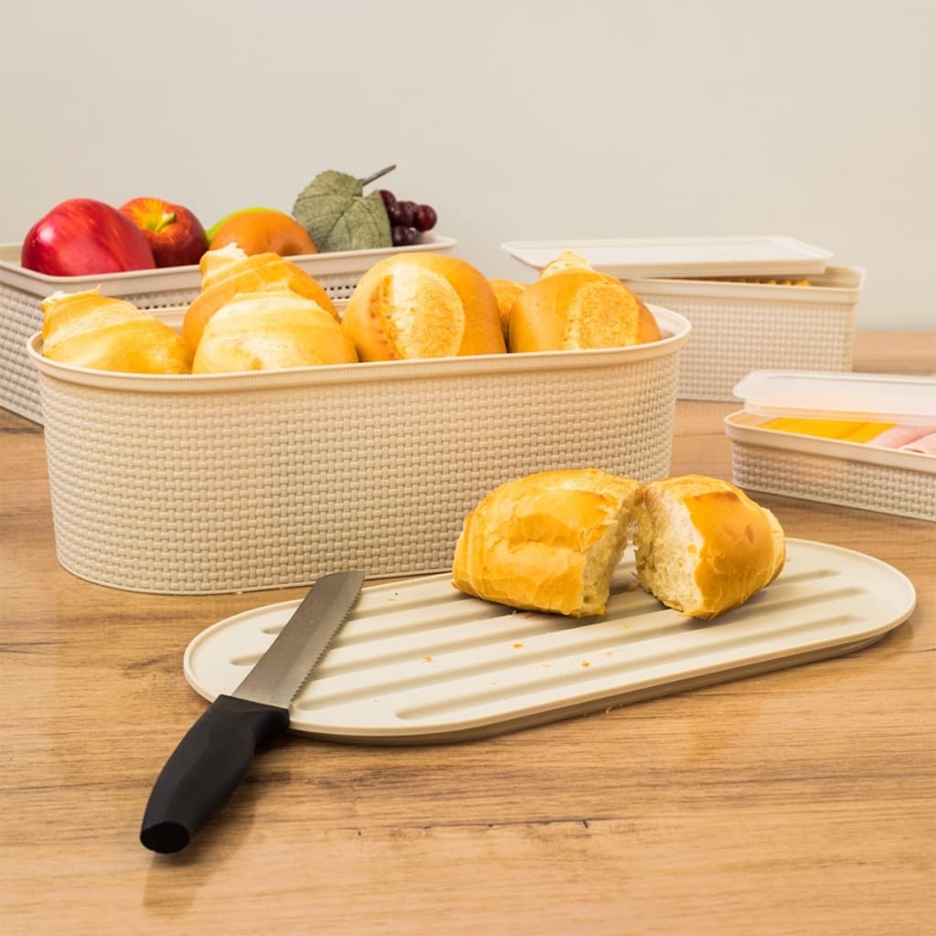 Mesa Posta Porta Pão com Migalheira Café da Manhã