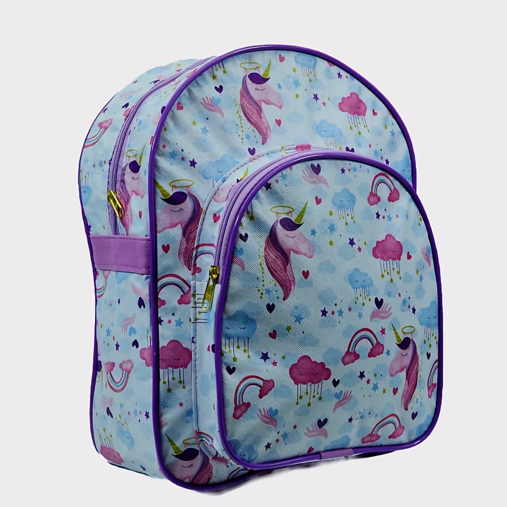Mochila Maternidade Menino Menina Infantil Unicórnio Bailarina Dinossauro Para Passeio Creche