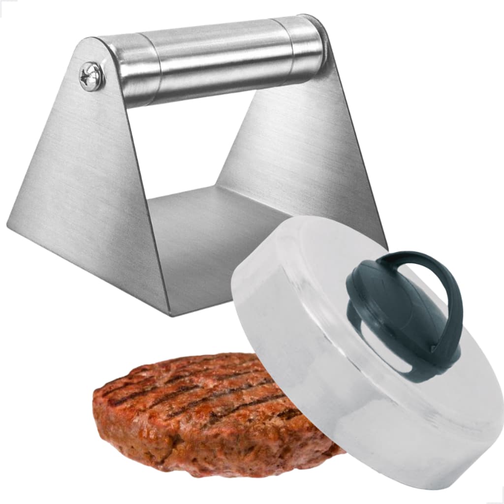 Kit Lancheria Smash Burguer + Abafador de Hamburguer em Inox Profissional