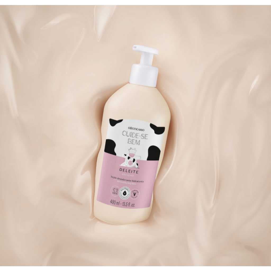 Loção Desodorante Hidratante Corporal Cuide-se Bem Deleite 400ml