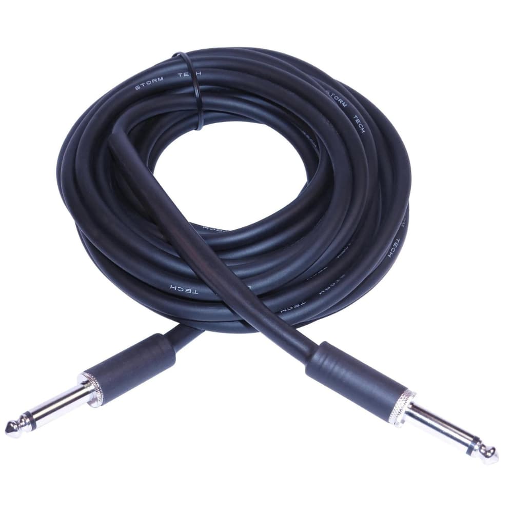 Cabo P10 X P10 3m Para Guitarra Baixo Teclado - Serie Titan Storm