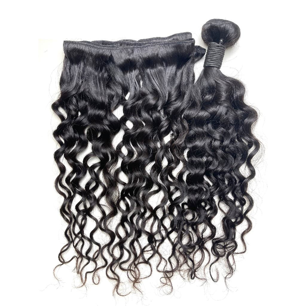 Cabelo Humano Natural Cacheado 30cm 100g Tela Cacho Nu3 Aberto preto
