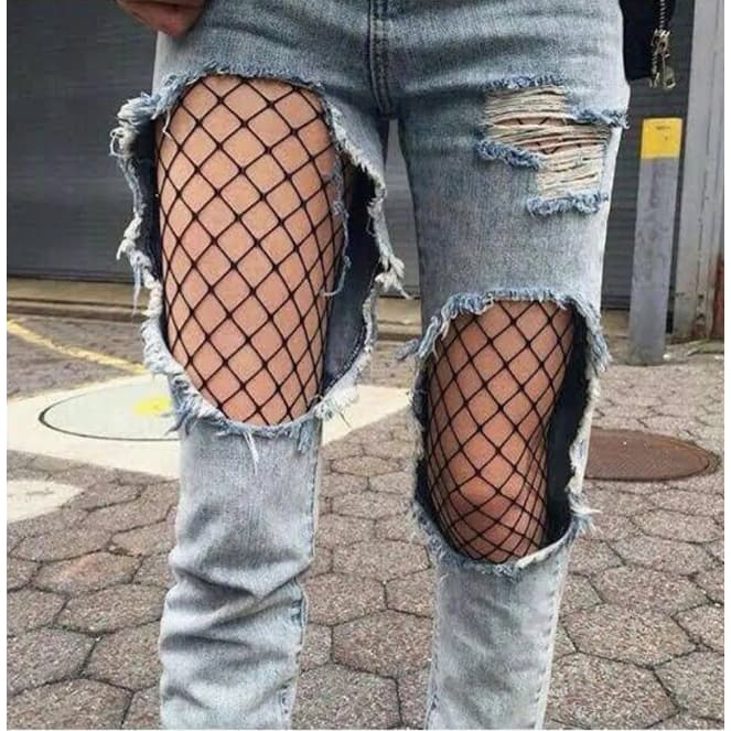 Meia Calça Arrastão Plus Size Fishnet Blogueirinha Tendência Moda
