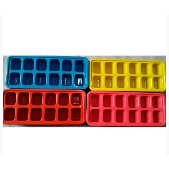 FORMA DE GELO 12 CAVIDADES - CORES SORTIDAS