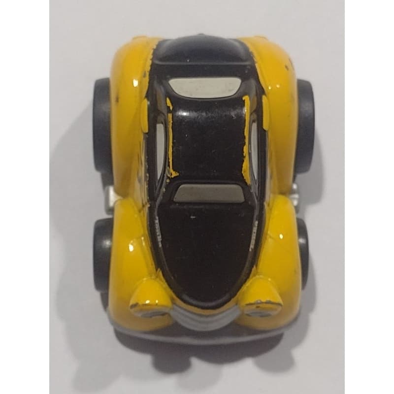 Carrinho 2003 Maisto Tonka Hasbro Lil' Chuck Hot  Rod Coupe Veículo de brinquedo Ferro  fundido preto e amarelo