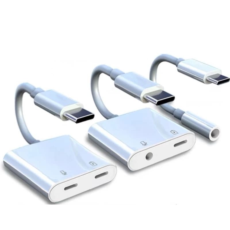 Cabo Adaptador Tipo C Para usb-c Fone Ouvido P2 P3 3.5mm