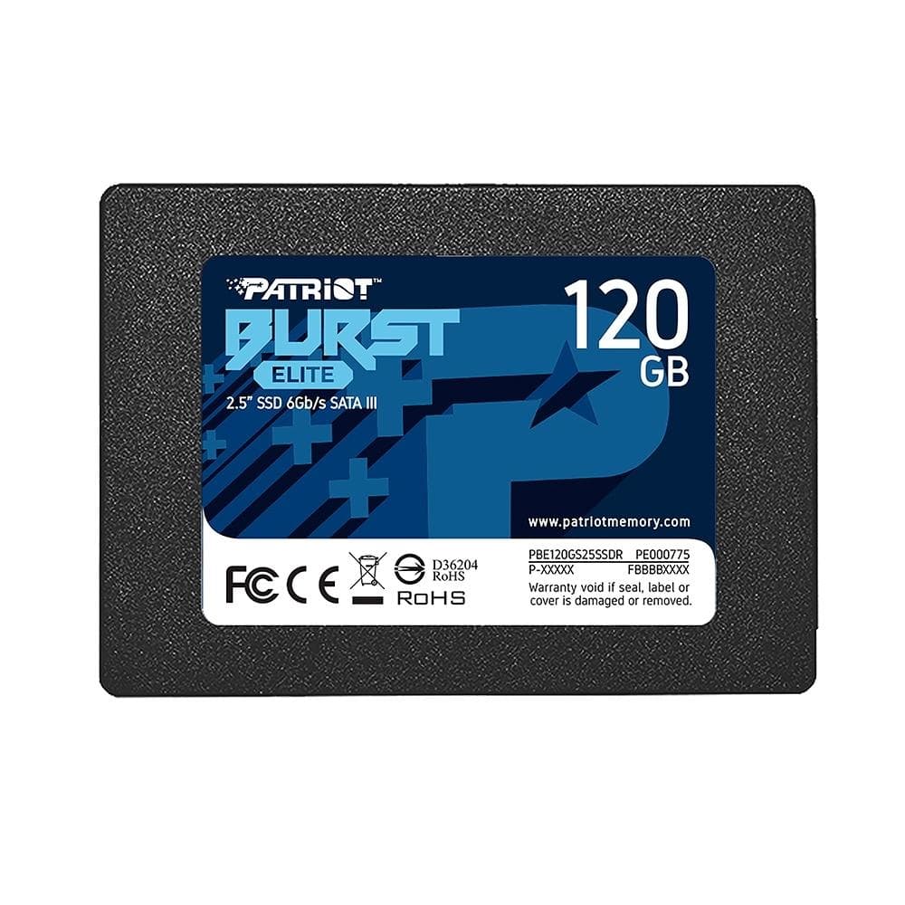 SSD PATRIOT 120GB SATA III 2,5 PBE120GS25SSDR