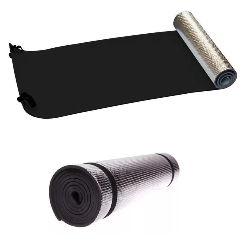 Isolante Térmico Aluminizado Eva Dormir Camping Pesca Trilha 6mm