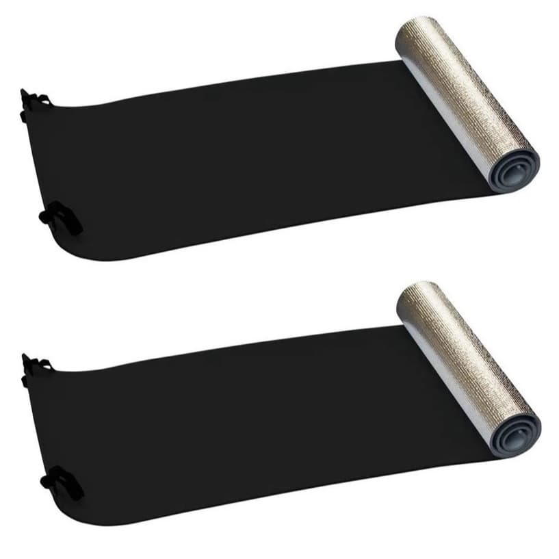 2x Isolante Térmico Aluminizado Eva Dormir Camping Acampamento Pesca Trilha 6mm