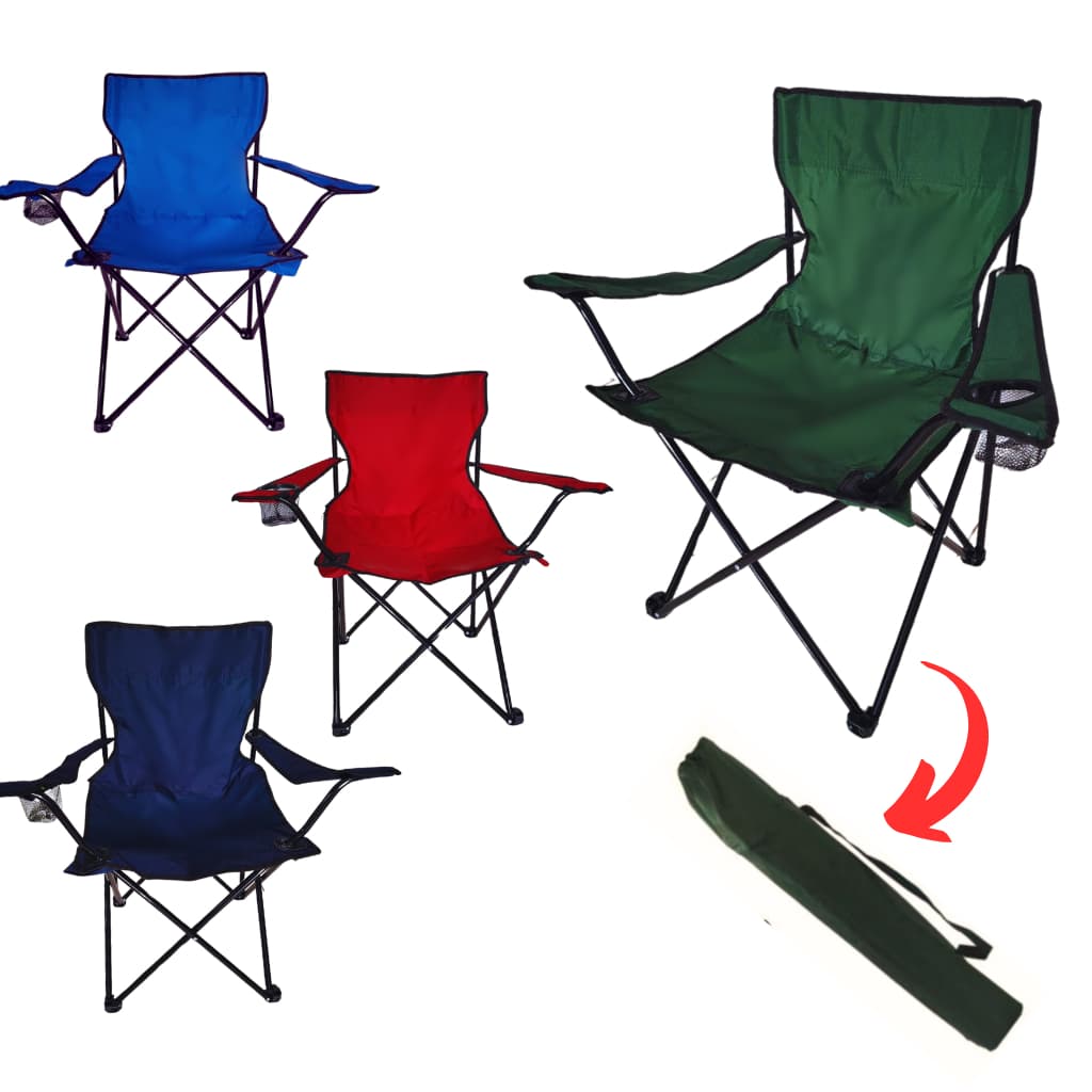 Cadeira dobrável portátil de pesca camping acampamento trilha com bolsa adulto e infantil Cores