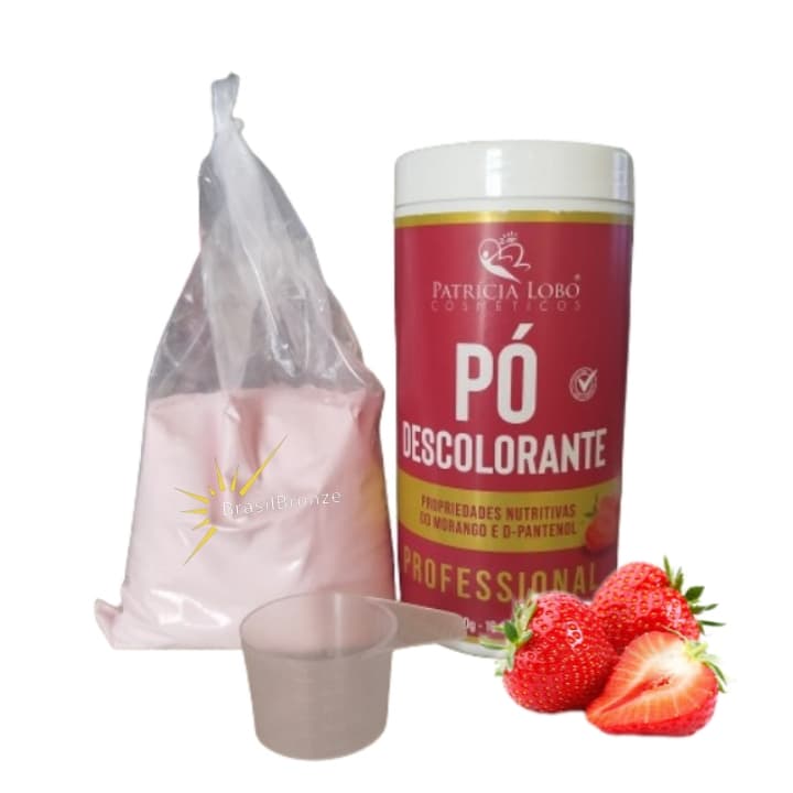 Pó Descolorante de Morango Patricia Lobo 500G