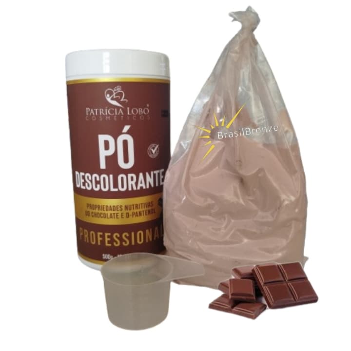 Pó Descolorante Chocolate Patricia Lobo 500g