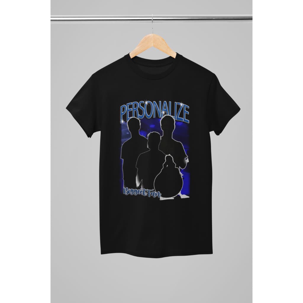Camiseta Bootleg Tik Tok Trend Viral Personalizada Oversized Graphic Tee 100% Algodão