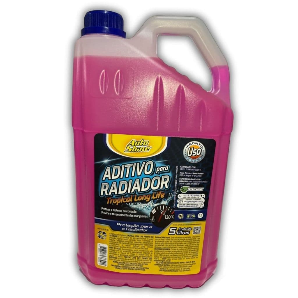 Aditivo Radiador Rosa Pronto Uso 5 Lt Autoshine