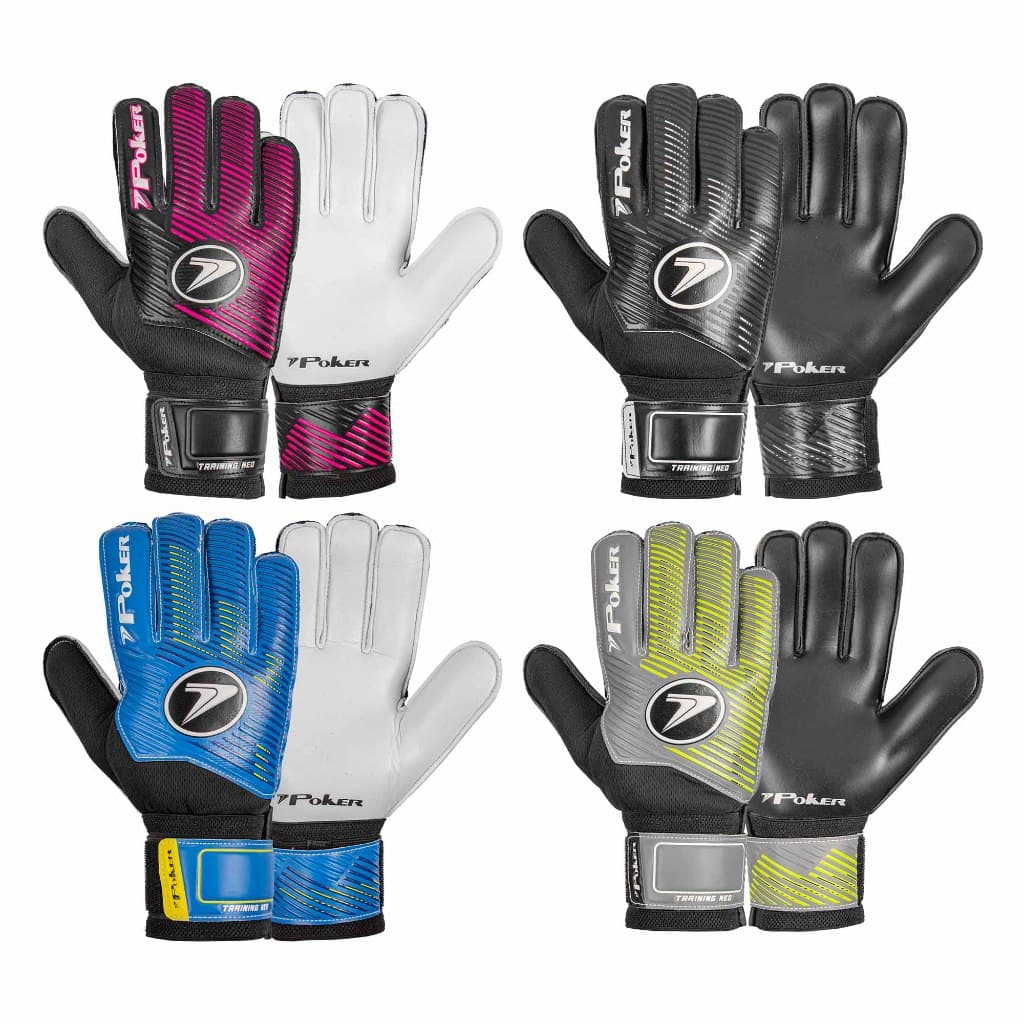 Luva De Futebol De Campo Poker Training Neo Diversas Cores