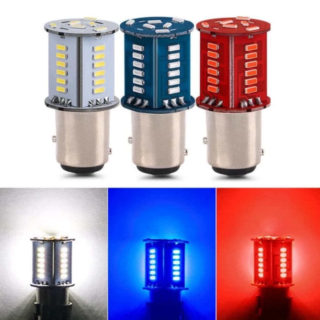 Lampada Luz Freio Traseiro Sequencial Strobo Led Modelo Bmw
